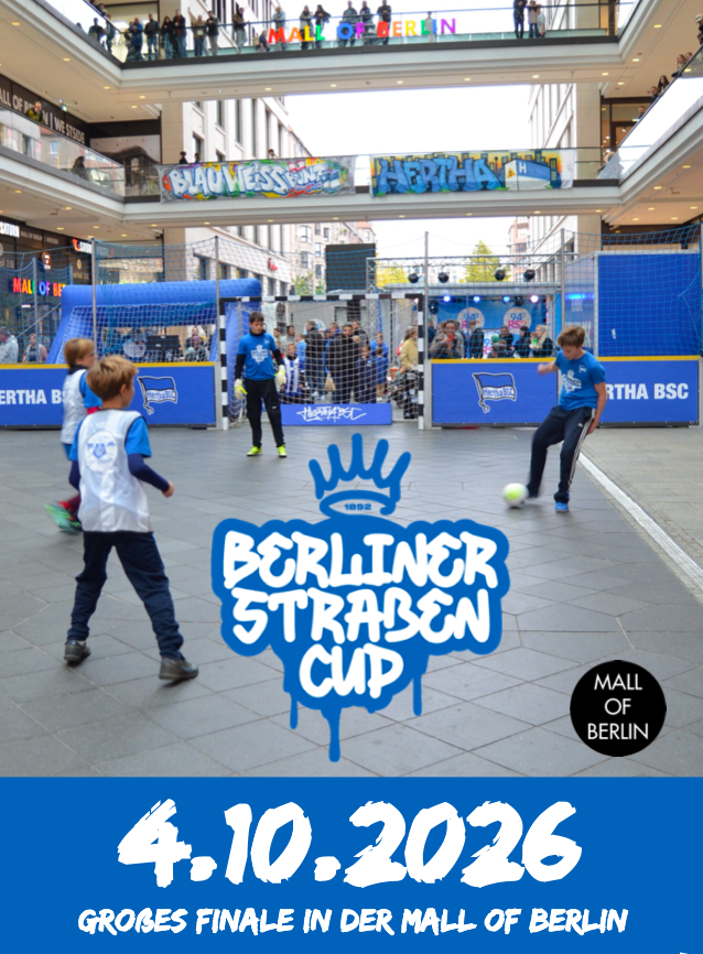 Berliner Straßen Cup feiert Finale in der Mall of Berlin, Schenkenländchen Berliner Straßen Cup feiert Finale in der Mall of Berlin, Schenkenländchen